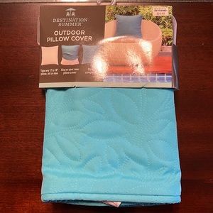 Outdoor pillow cover